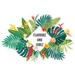 Flavourz n Vibez logo.
